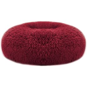Pet Dog Bed Soft Warm Fleece Puppy Cat Bed Dog Cozy Nest Sofa Bed Cushion M Size